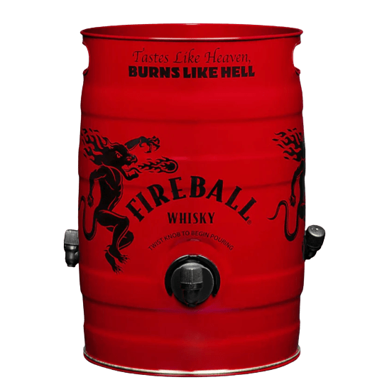 Fireball Fire Keg Whisky 5.25L Keg