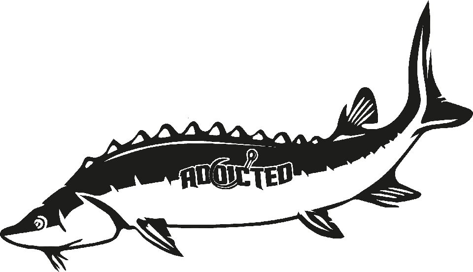 ADX Sturgeon Decal Black