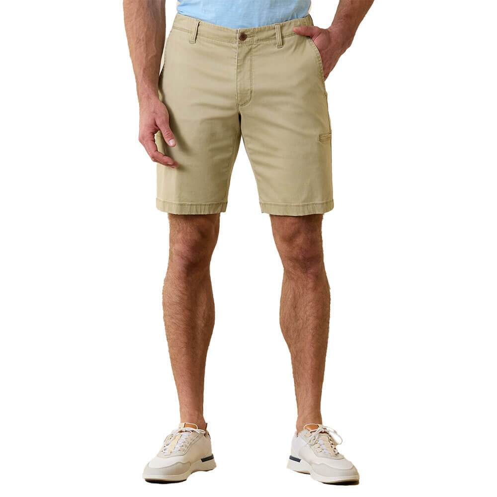TOMMY BAHAMA MENS Tommy Bahama 10 Inch Boracay Cargo Shorts   Khaki