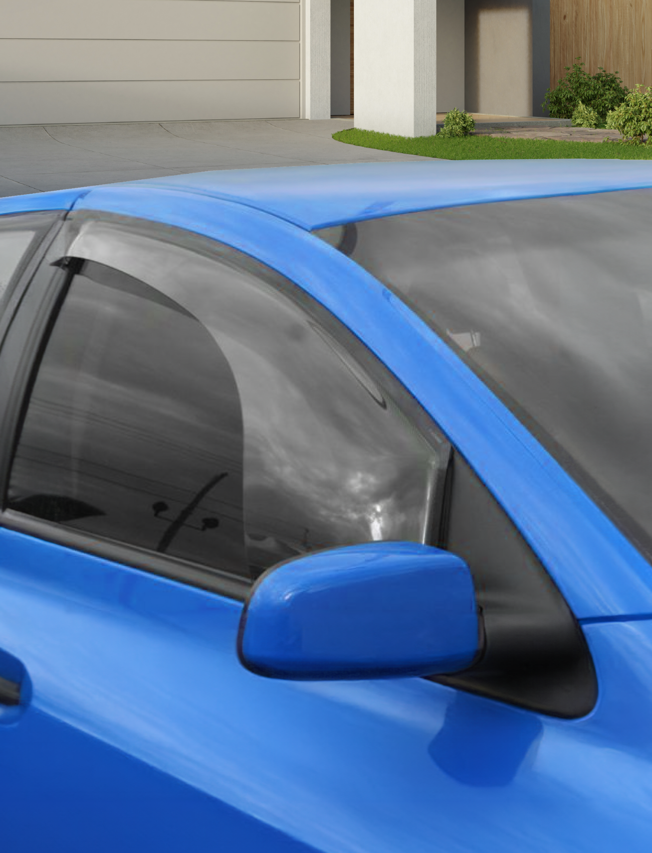 Sunland Protective Plastics Weathershield Fullsize Light Tint, Driver, Toyota Rav4 01/2019   On/    T400WD