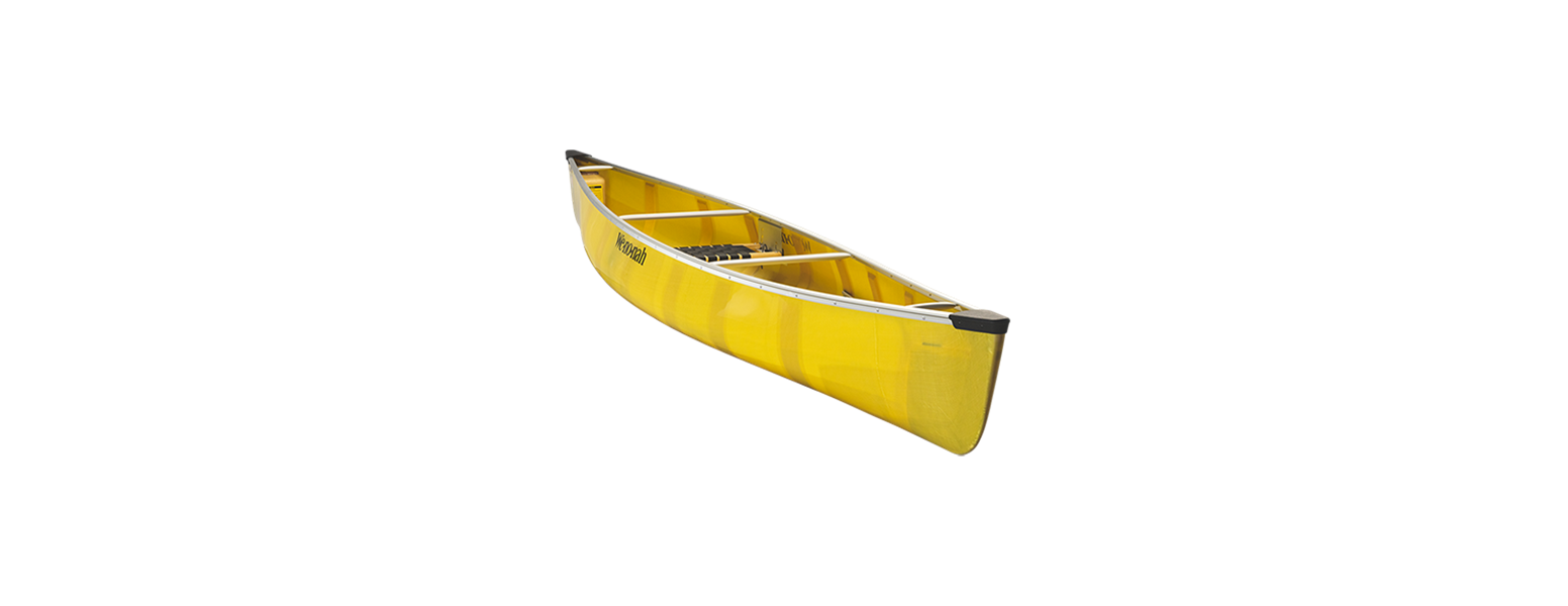 WENONAH CANOE Wilderness Kevlar Ultralight Solo Canoe w/ Black Trim