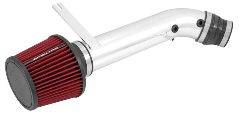 Spectre 92 00 Honda Civic L4 1.6L F/I Air Intake Kit   Polished w/Red Filter