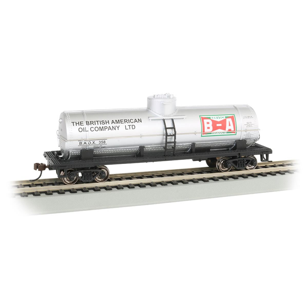 2297 Bachmann HO Scale British American Oil Tank Car