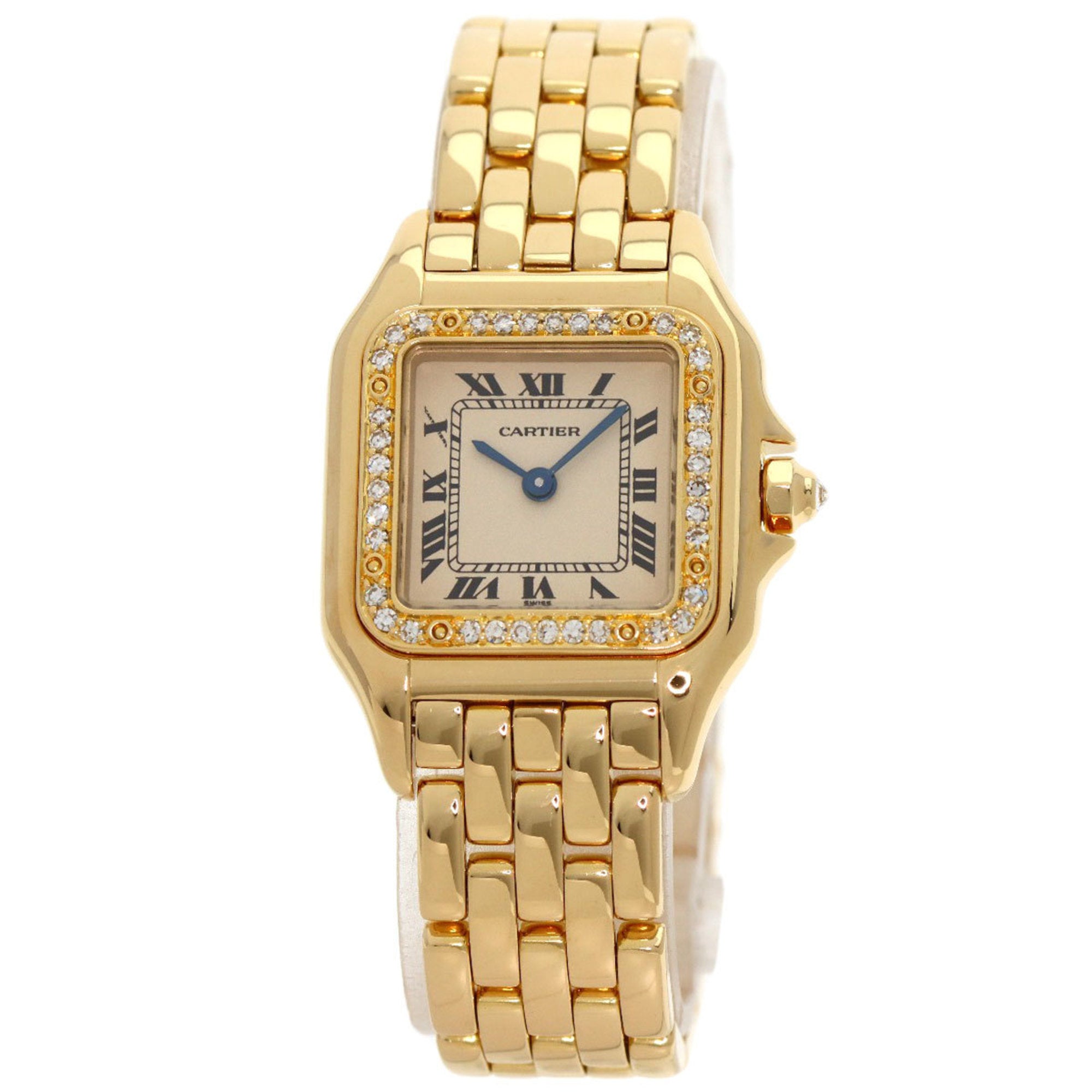 2275 Cartier yellow  (18K) Wristwatch (Pre Owned)