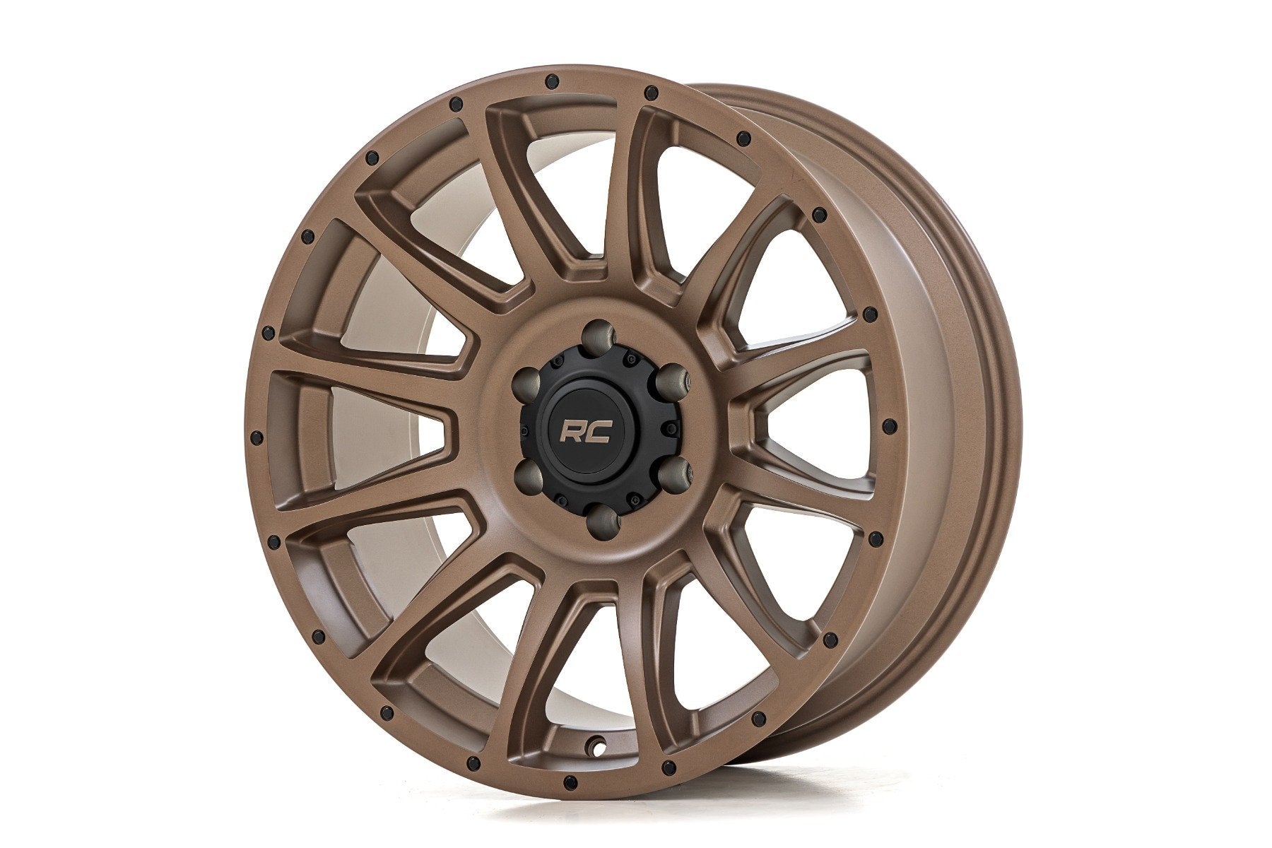 Rough Country 90 Series Wheel   One Piece   Bronze   20x9   8x6.5   0mm   90200910