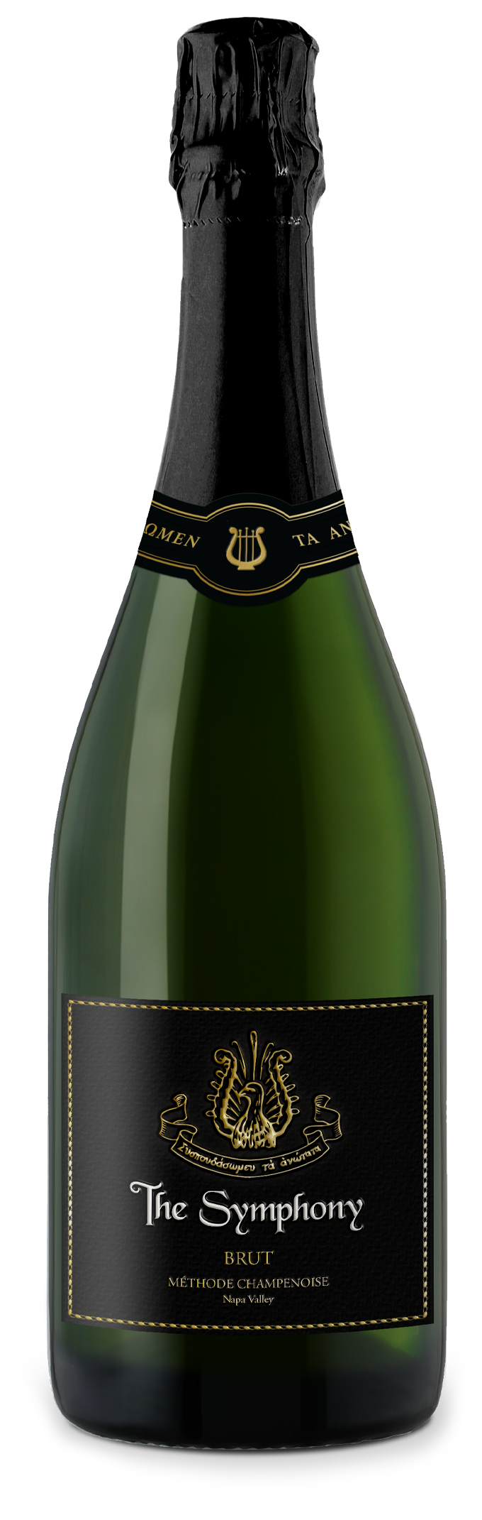 ALPHA CHI OMEGA   THREE STRINGS The Symphony   Sparkling Brut   Méthode Champenoise   Napa Valley