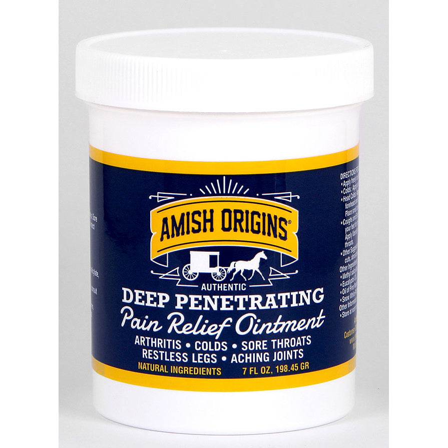 AMISH ORIGINS Deep Penetrating Pain Relief Ointment 7 oz