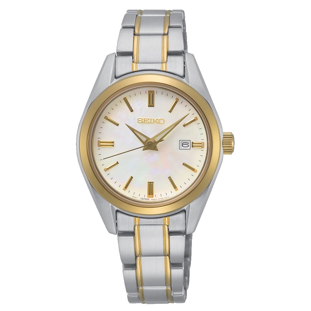 Seiko Ladies Two Tone Conceptual Watch SUR636P1