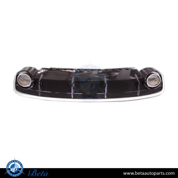BETAAUTOPARTS Audi Q7 (2016 2019), Rear Diffuser RSQ7 Look with Exhaust Tips, China, 4M0807434