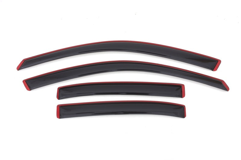 AVS 13 15 Chevy Malibu Ventvisor In Channel Front & Rear Window Deflectors 4pc   Smoke