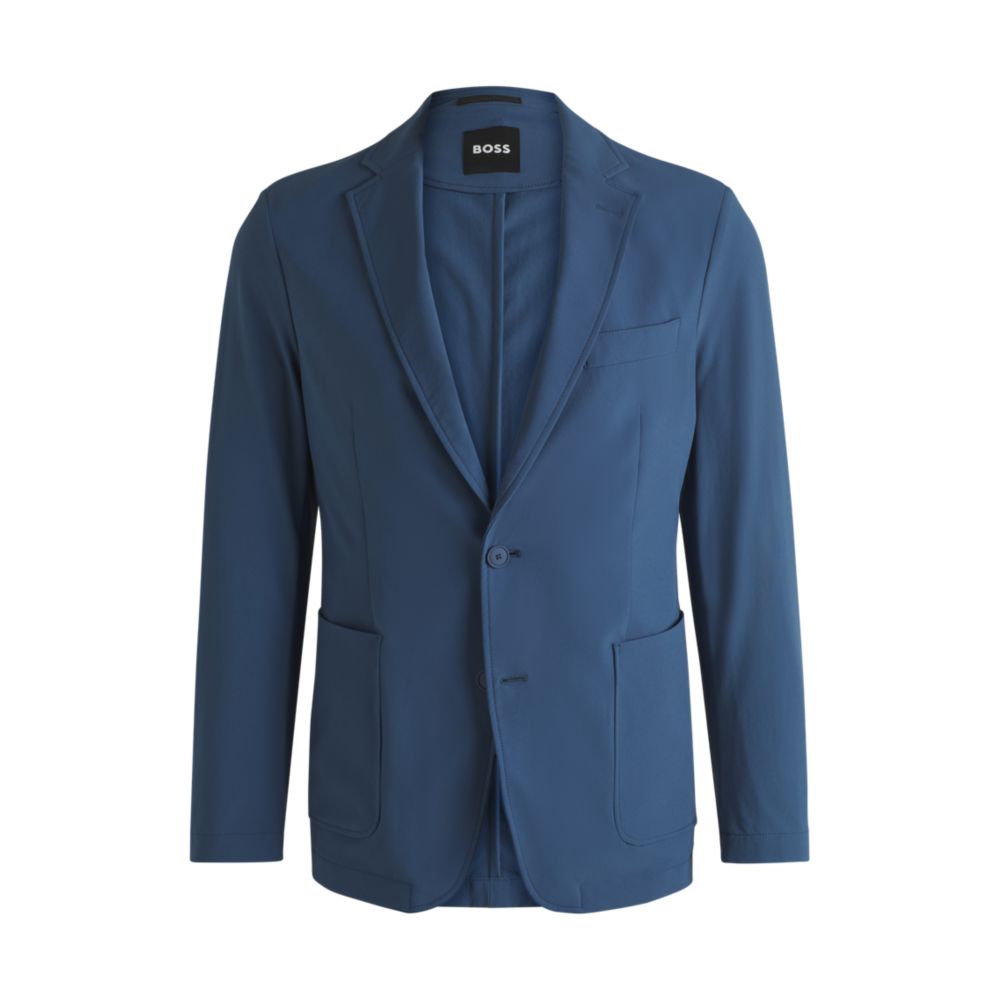2061 Slim fit suit jacket in travel friendly stretch softshell