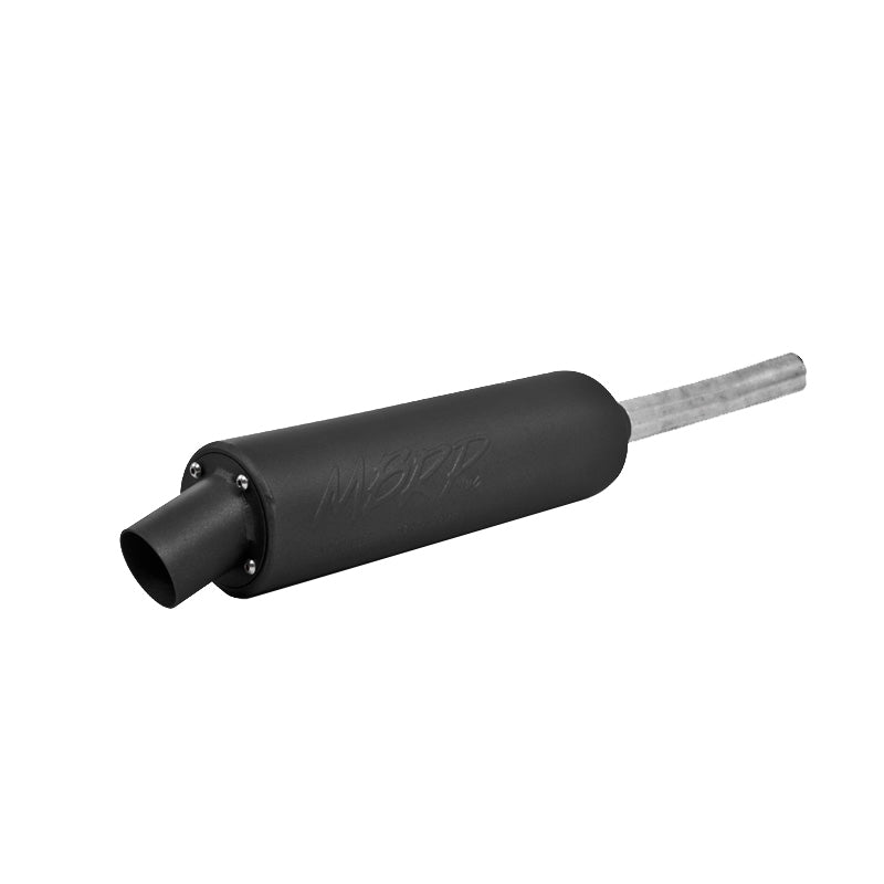MBRP 88 02 Kawasaki KLF 220 Bayou Direct Replacement Slip On Exhaust w/Utility Muffler