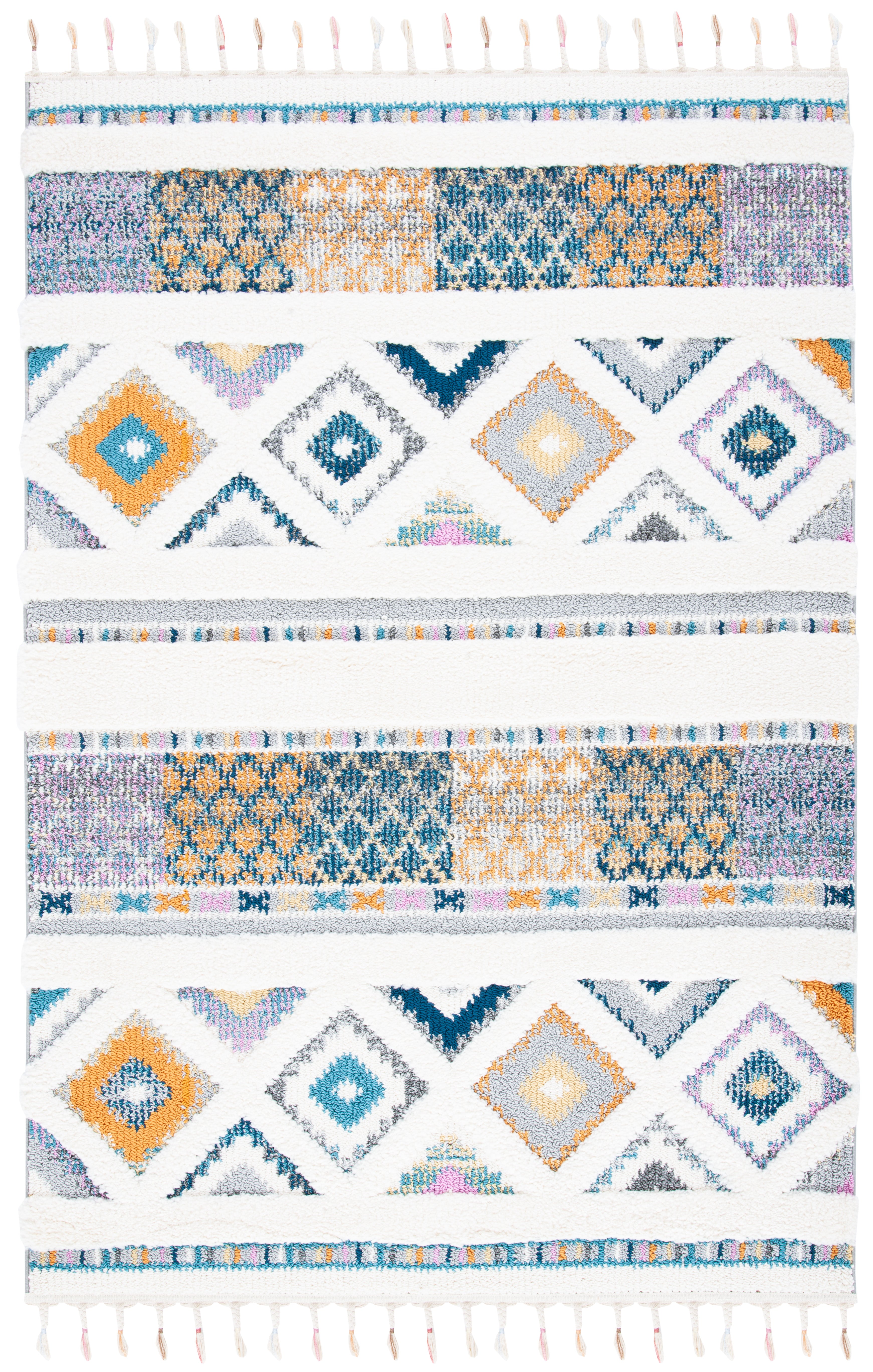 2346 Safavieh Moroccan Fringe Shag Rug
