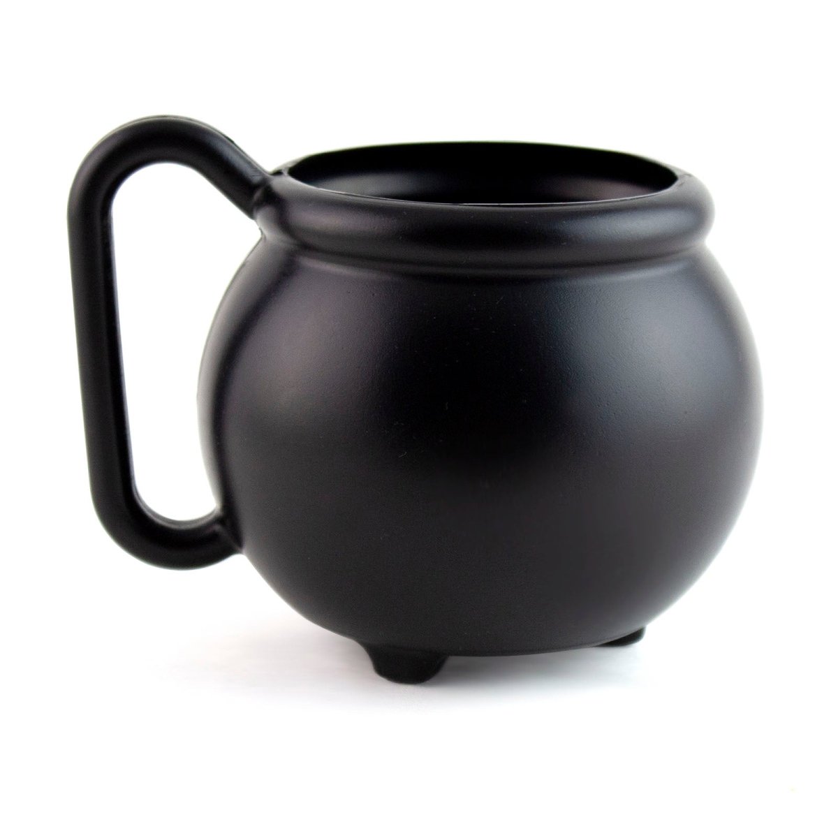BARPRODUCTS Black Cauldron Mug With Handle   12 ounce