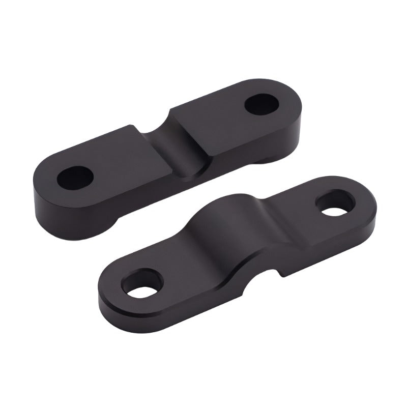 BLOX Racing 2 Pc Solid Shifter Bushing Kit Rear   Civic Integra   Black