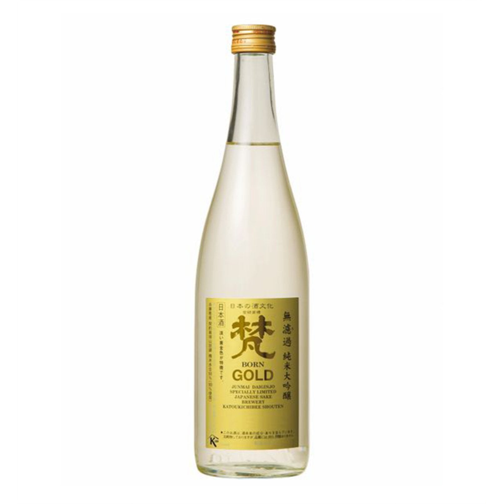 BORN Gold with Gold Flakes Junmai Daiginjo  720ml