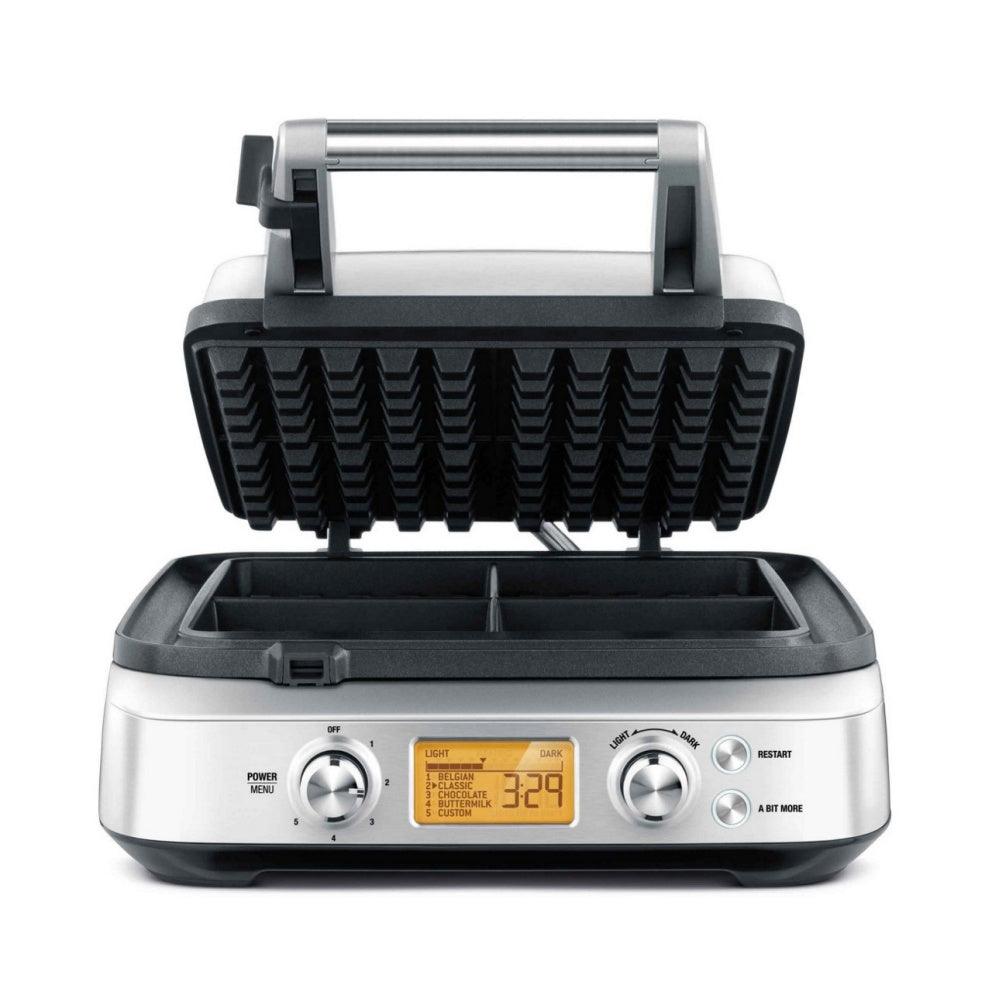 Breville The Smart Waffle 4 Slice   BWM640BSS