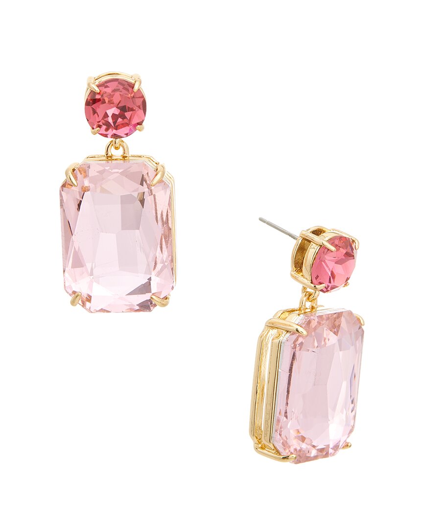 2000 Carolina Herrera CZ Crystal Riviera Earrings