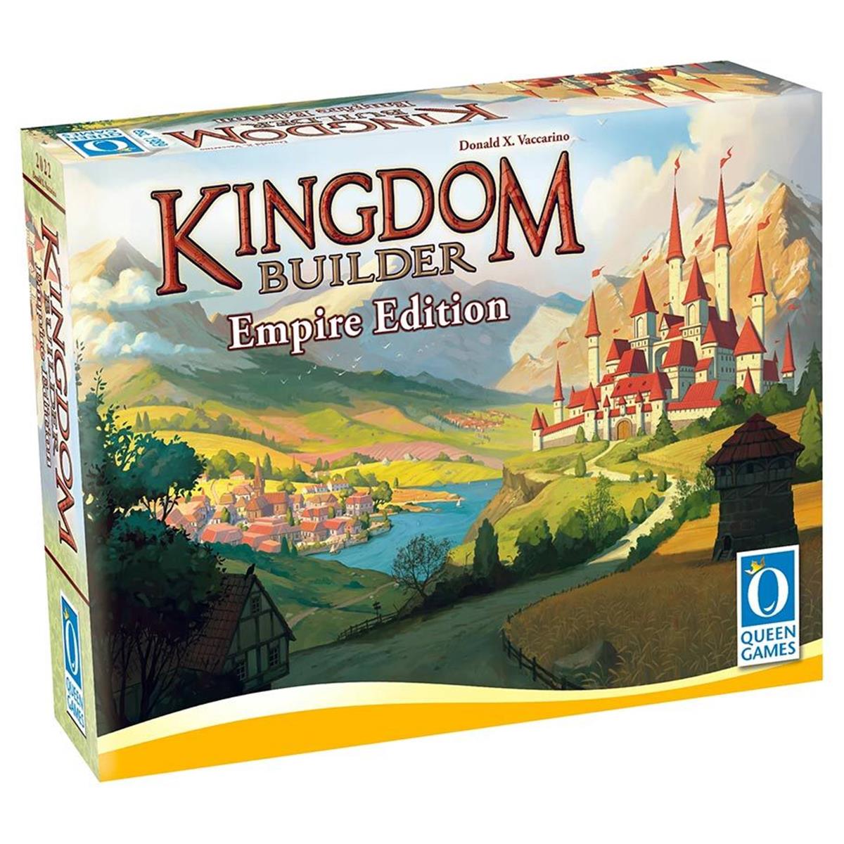 2297 Queen Games Kingdom Builder Empire Edition Board Game Ages 8 Plus