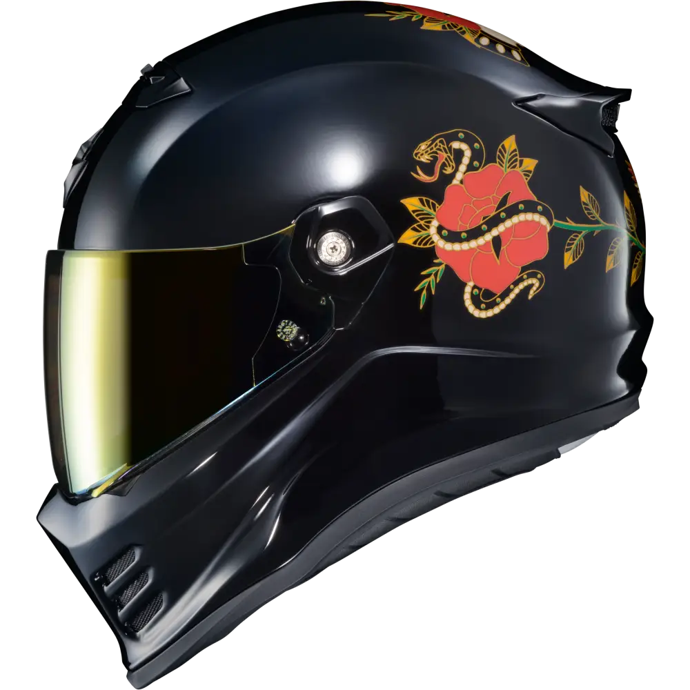 SCORPION EXO Covert Fx Full Face Helmet The Litas Gloss Black Sm
