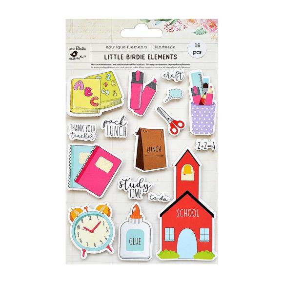 LITTLE BIRDIE Thank You Teacher Stickers CR71999