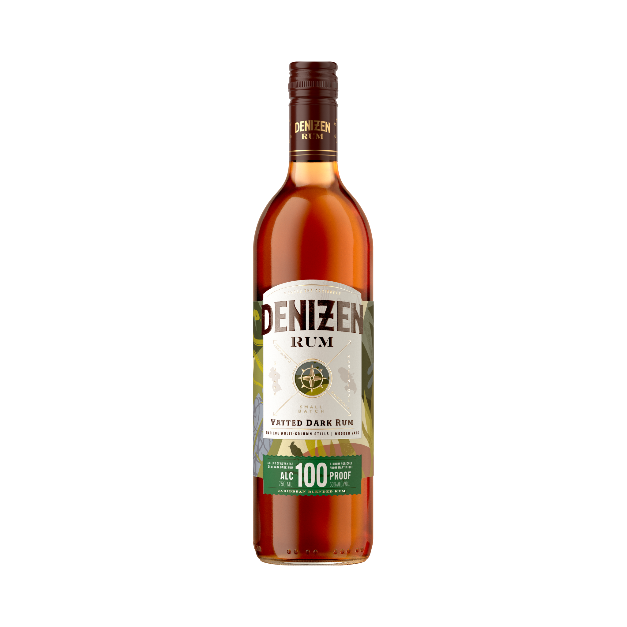 Denizen Rum Vatted Dark 100 Proof