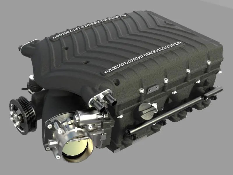 WHIPPLE SUPERCHARGERS Dodge Hellcat 6.2L 2015 2023 Gen 6 3.8L Stage 2 SC Competition Kit