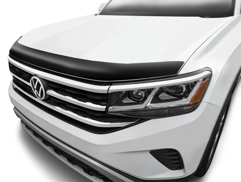 AVS 20 24 VW Atlas Cross Sport/ 21 24 VW Atlas Aeroskin Low Profile Acrylic Hood Shield   Smoke