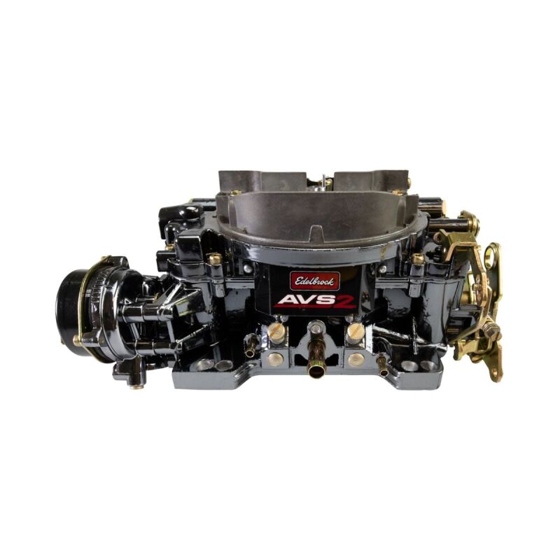 Edelbrock Carburetor AVS2 Series 650 CFM Electric Choke   Black Plasma Finish