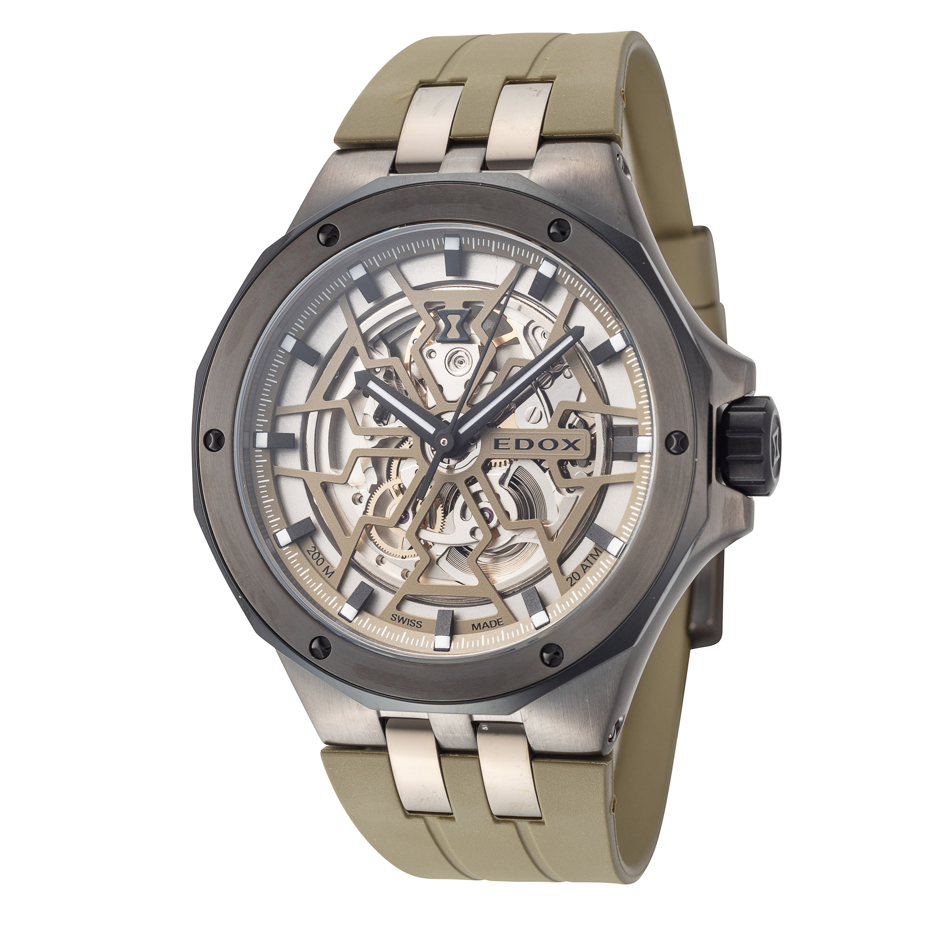 2401 Edox Men's Delfin The Original 43mm Automatic Watch