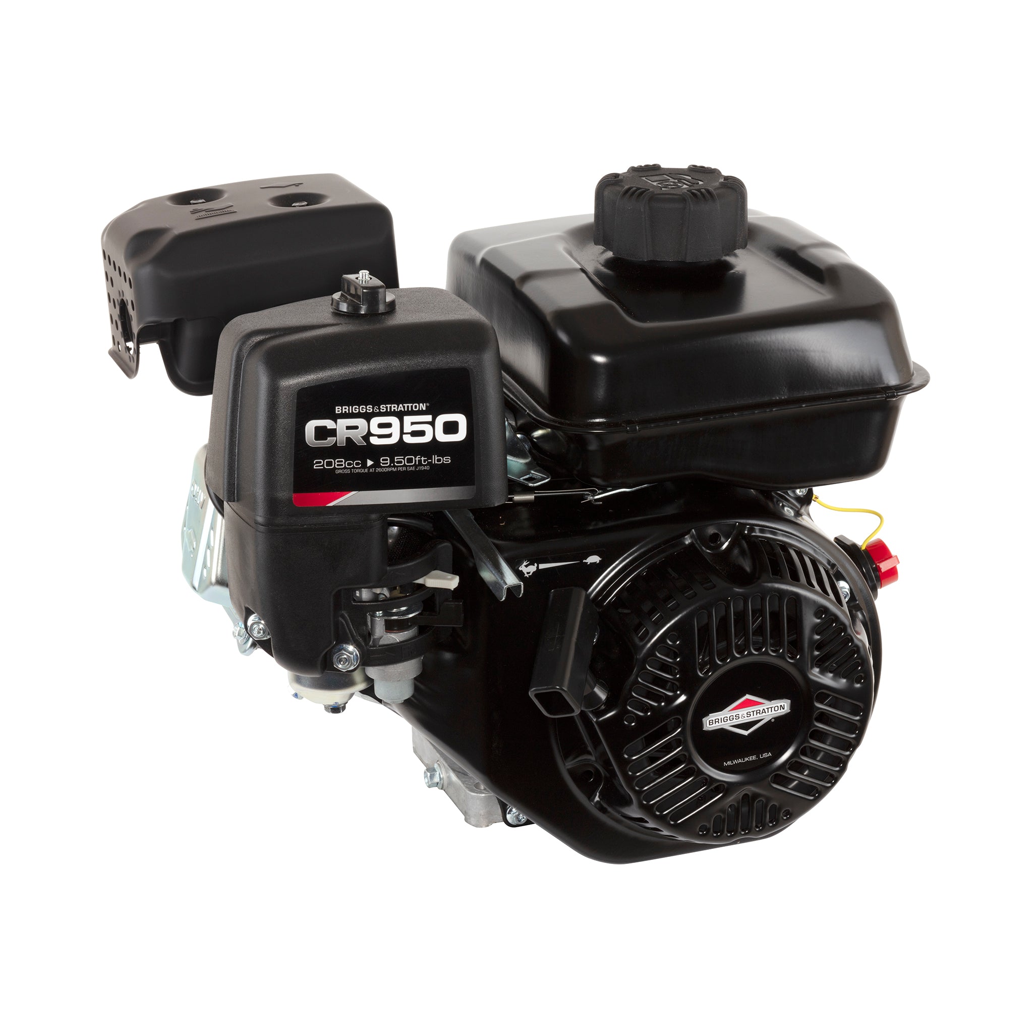 BRIGGS & STRATTON ONLINE STORE Briggs and Stratton 13R232 0021 F1 9.5 GT 208cc Horizontal Shaft Engine