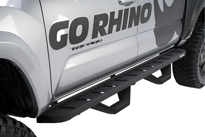 Go Rhino 19 20 Ram 1500 RB10 Complete Kit w/RB10 + Brkts + 2 RB10 Drop Steps
