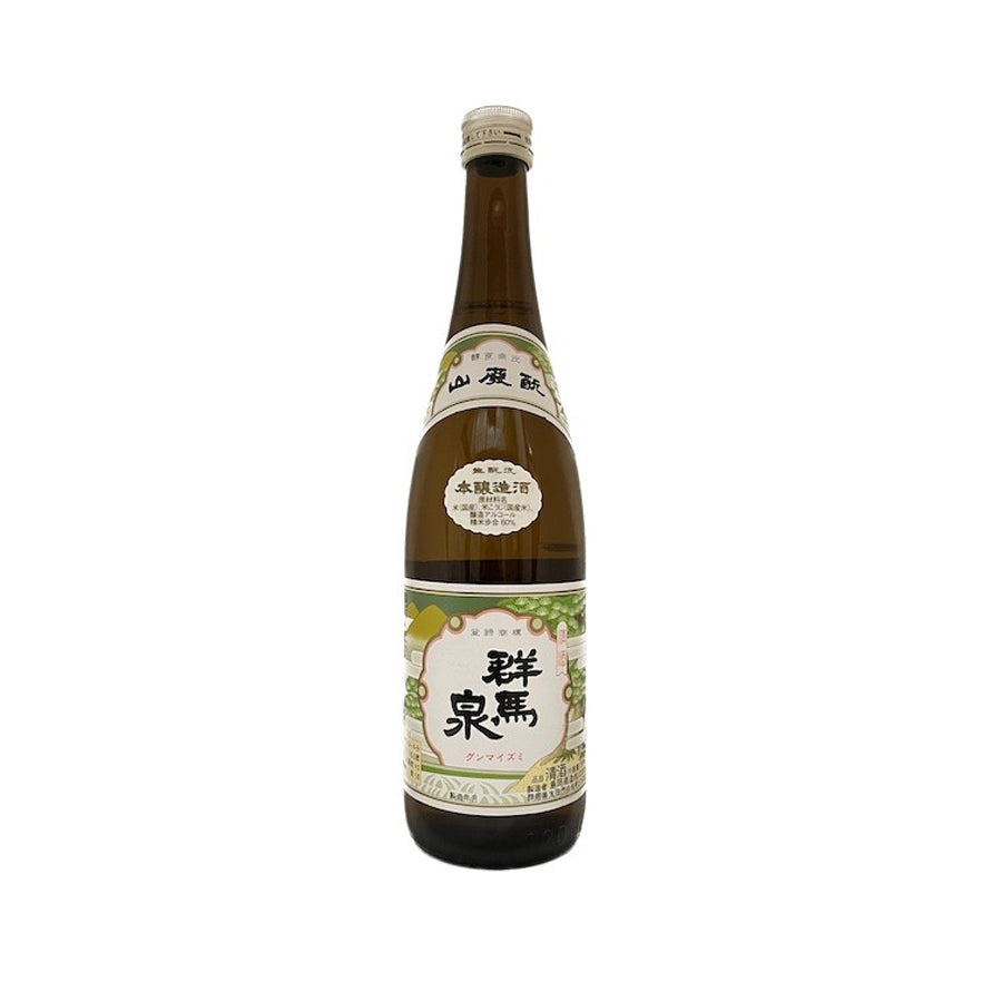 KYODO Shimaoka Shuzo Gunma Izumi Honjozo Yamahai Sake, 720ml