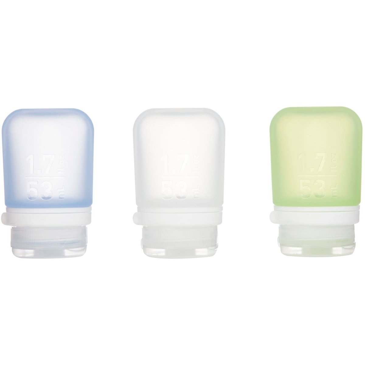 Humangear GoToob+ Soft Silicone Travel Bottle 3 Pack