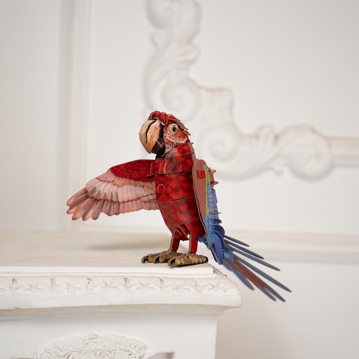 Make Bug   Macaw 3D Kraft Paper Puzzle