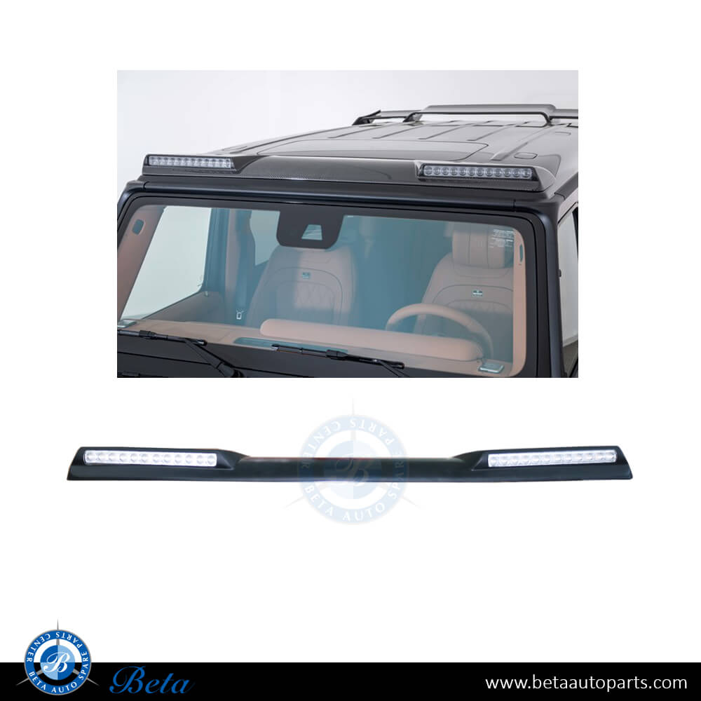 BETAAUTOPARTS Mercedes G Class W463 (2018 Up), Front Roof Spoiler BBS Look (Plastic), China, 4638801101