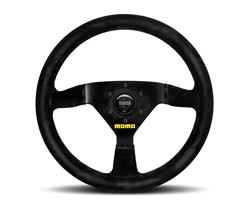MOMO MOD.11 260mm Black Suede Steering Wheel