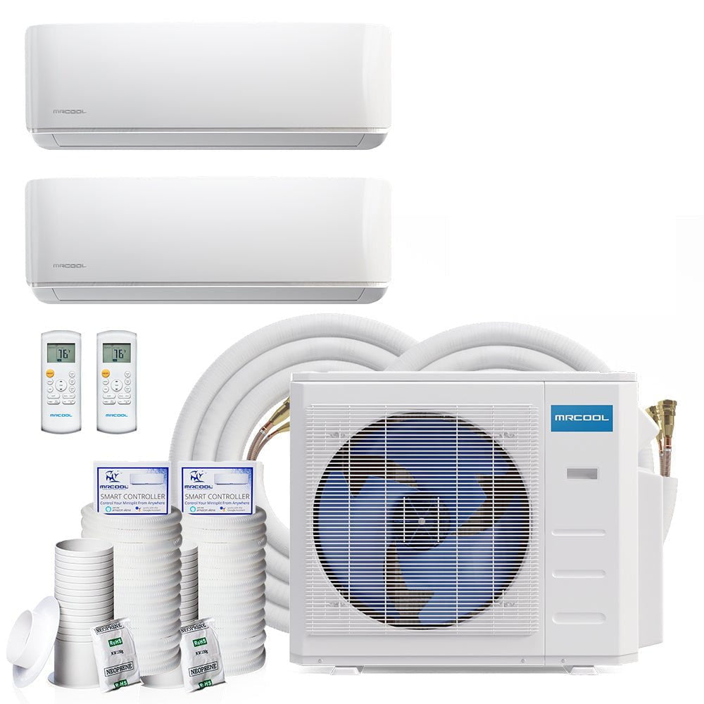 MRCOOL DIY 27,000 BTU 2 1/2 Ton 3 Zone Ductless Mini Split Air Conditioner and Heat Pump Condenser