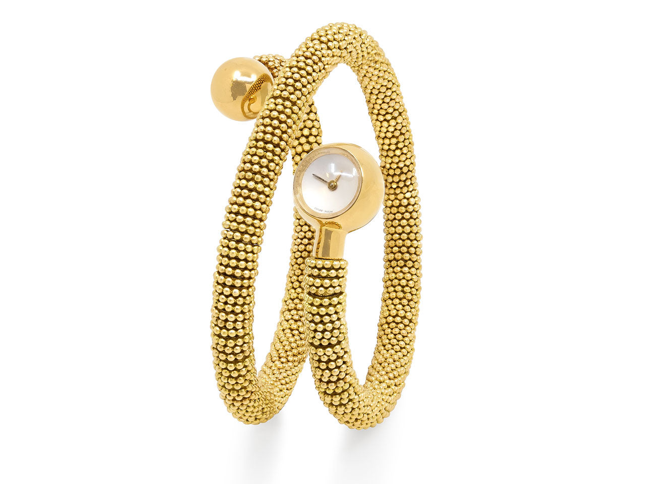 BELADORA Van Cleef & Arpels 'Liane Serpent' Watch in 18K Gold