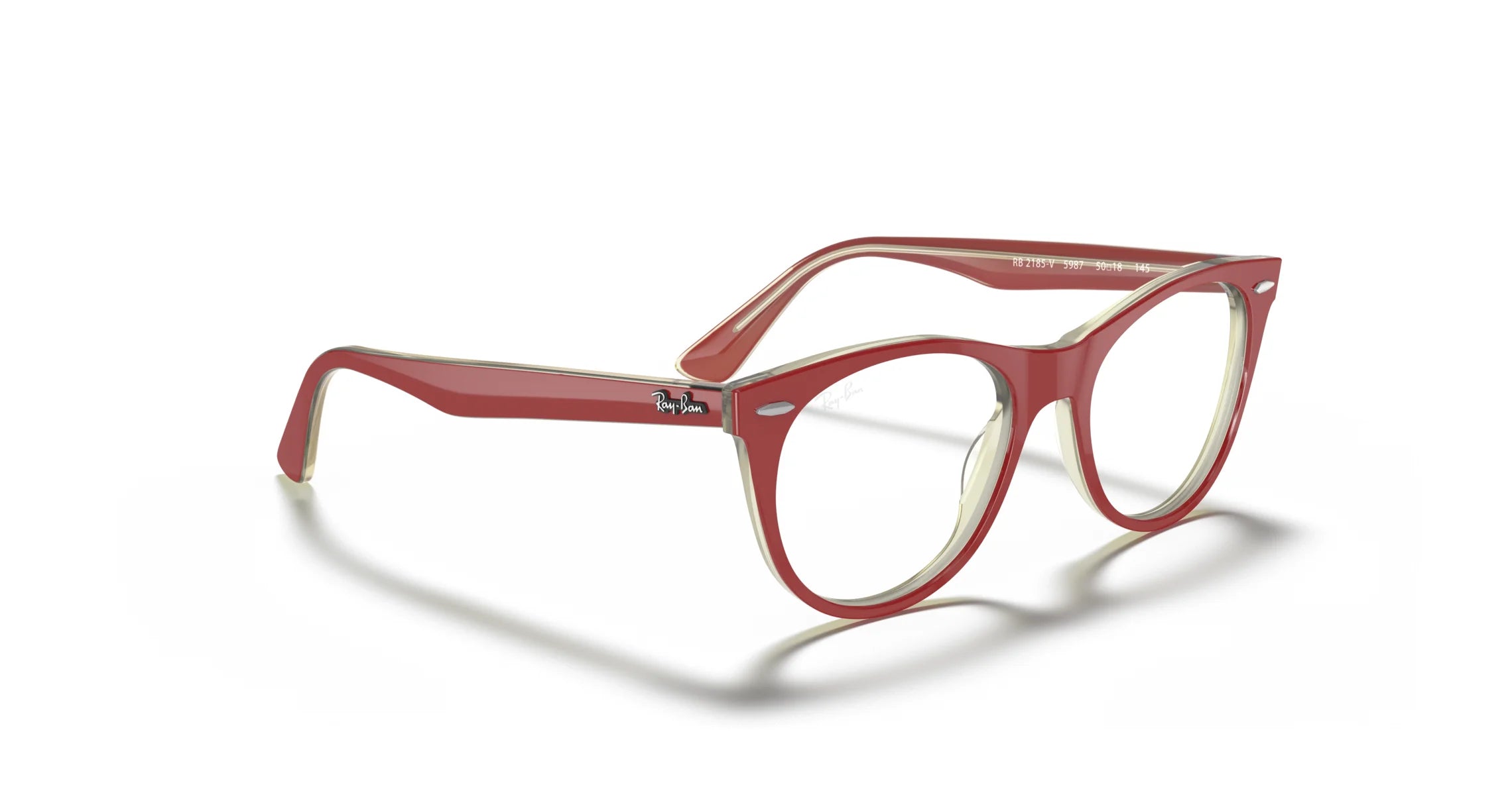 Ray Ban WAYFARER II RX2185V Eyeglasses   Size 50