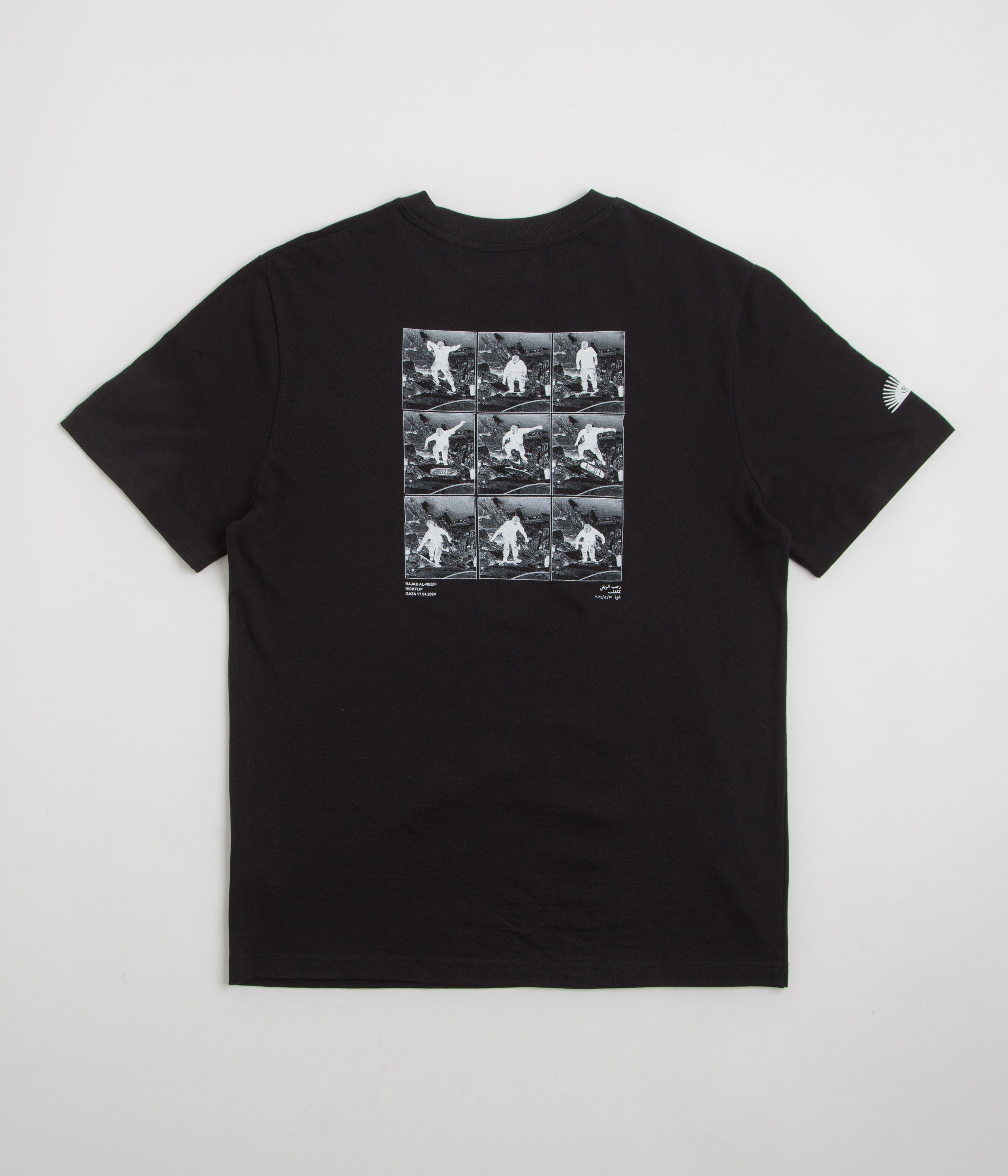 SkatePal Rajab T Shirt   Black