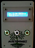 MULTIPONICS Aeroponics Digital Timer (programming project available)