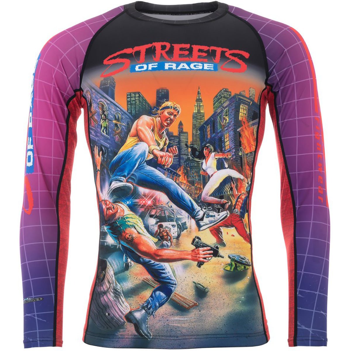 Tatami Fightwear Sega Streets Of Rage Long Sleeve BJJ Rashguard