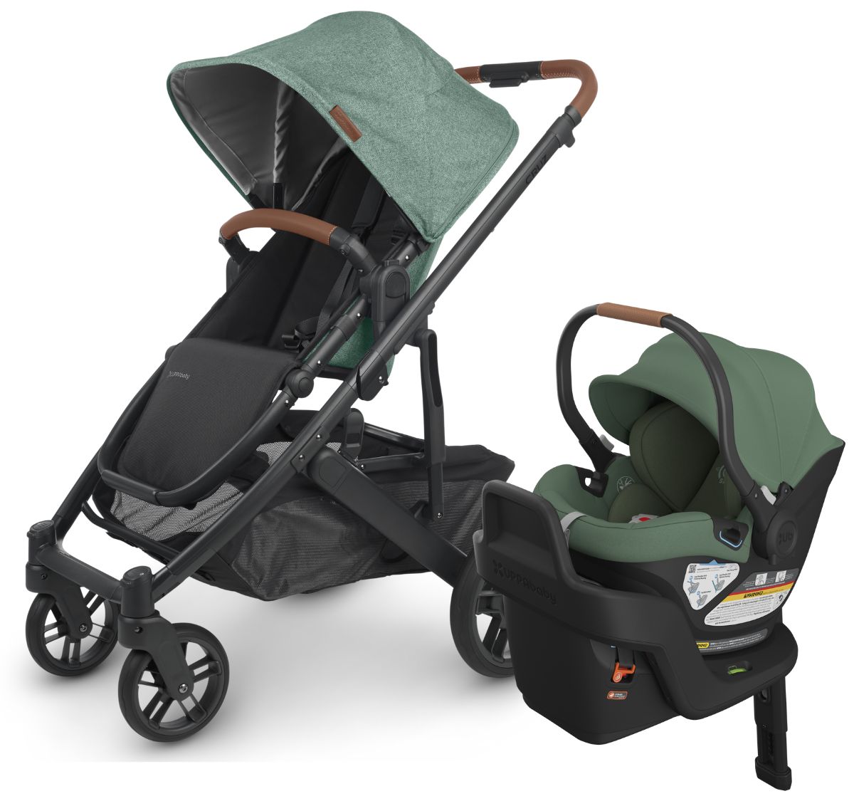 UPPAbaby CRUZ V2 + Aria Travel System Bundle   Gwen