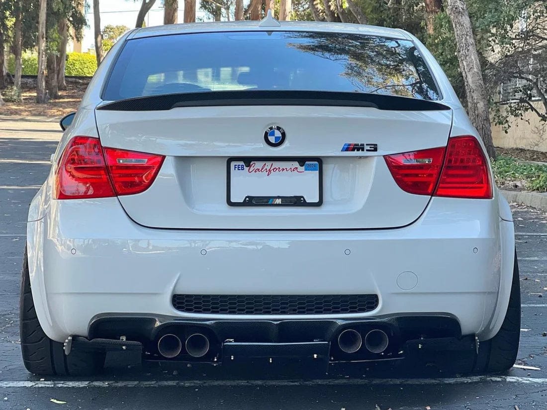 WEST COAST EUROS Varis Style Carbon Fiber Diffuser Undertray   BMW E92 M3 / E90 M3