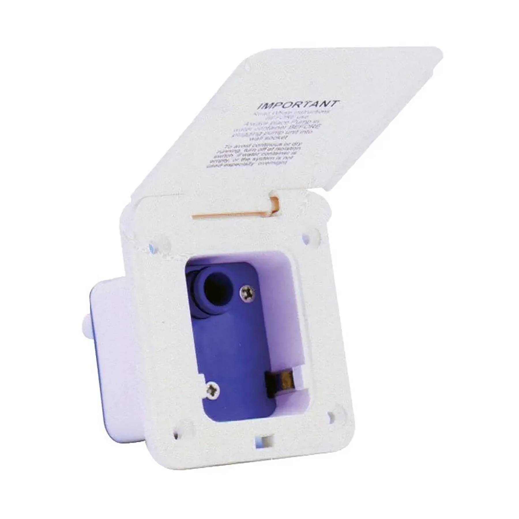 Whale Water Inlet Socket Integrated Pressure Switch ES5001 Caravan Motorhome