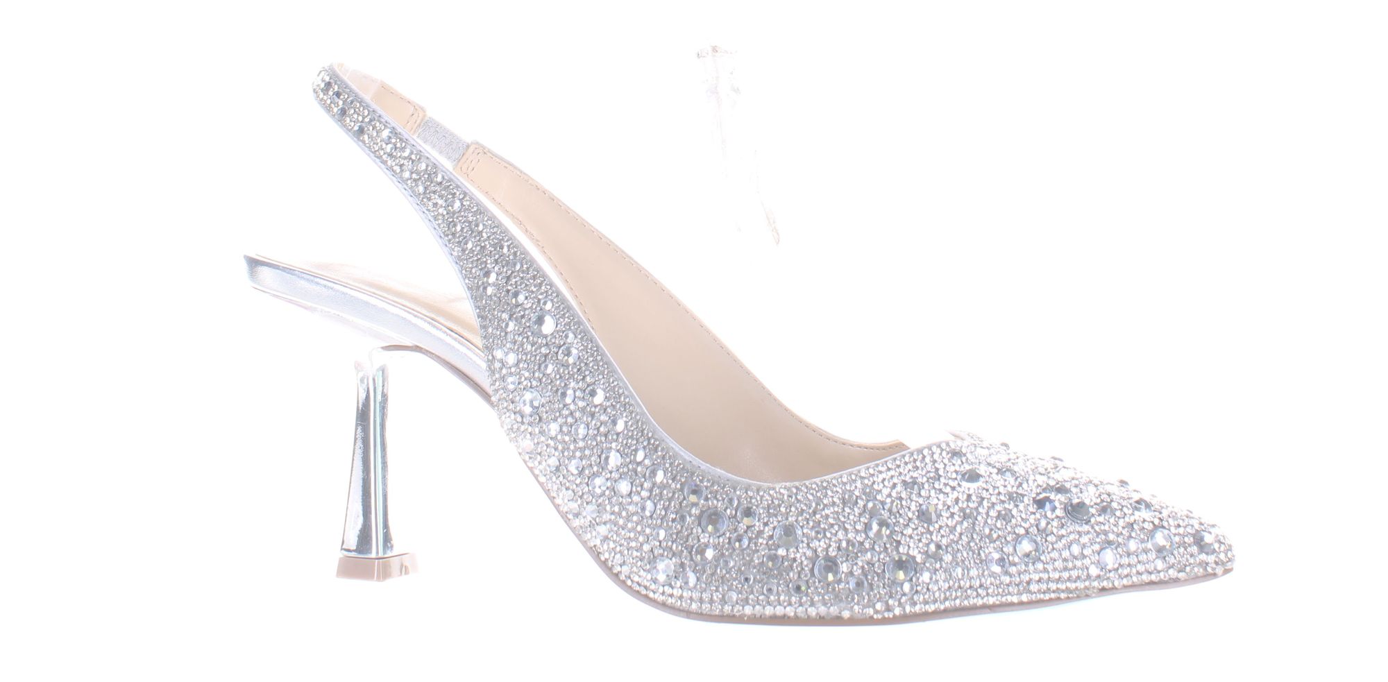 Betsey Johnson donna Mya argento slingbacks taglia 6 5 (7833969)
