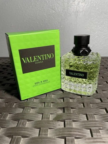 Valentino Donna Born In Roma Green Stravaganza 3.4 oz   100ml EDP Spray – Sealed