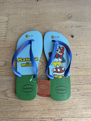 PEAK Havaianas Flip Flop Super Mario Bros 43 44 EU45 46