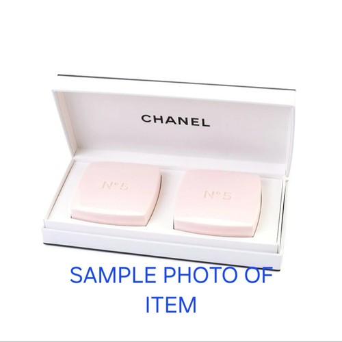 Chanel No. 5 Scented Bath Soap 2 Pc. Set 75 g. ea Sealed